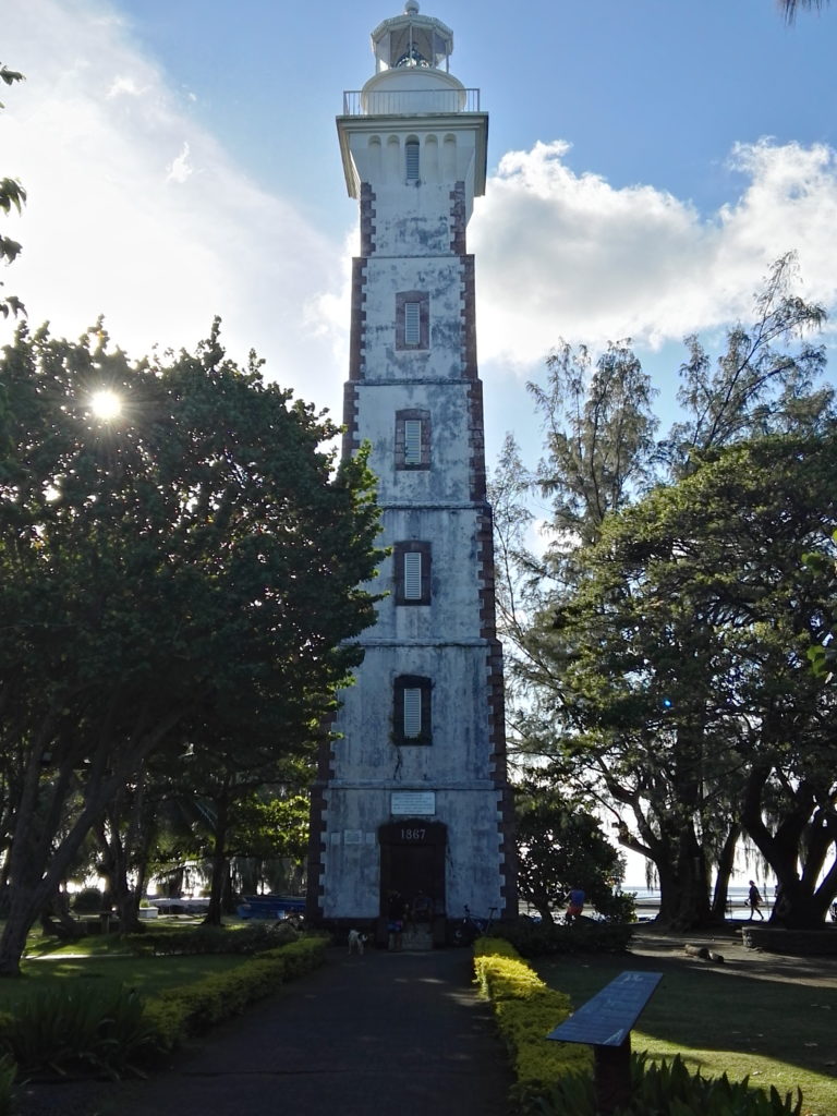 Phare Pointe de Vénus  sur l'île de Tahiti archipel de la Société en Polynésie Française
