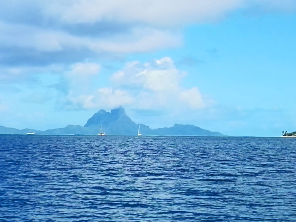 Bora Bora archipel de la Société en Polynésie-Française.