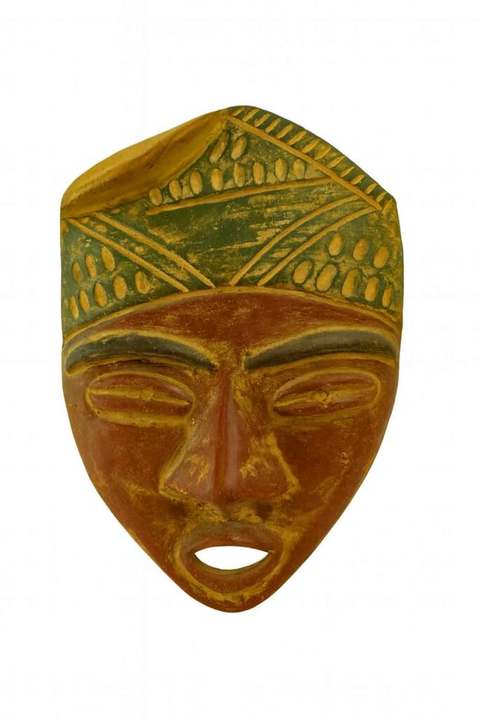 Que voir au Mexique en 10 jours  Copie de masque Aztèque musée de Monte Alban 