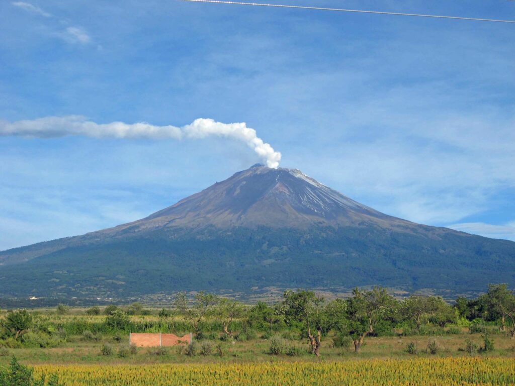 Que voir au Mexique en 10 jours Le Popocateptl plus haut volcan du Mexique