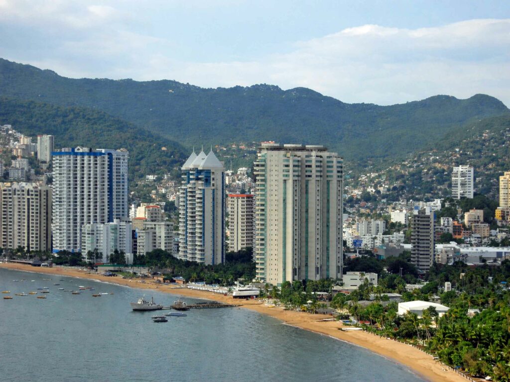 Que voir aux Mexique en 10 jours Vue sur Acapulco depuis baie de San Marquès