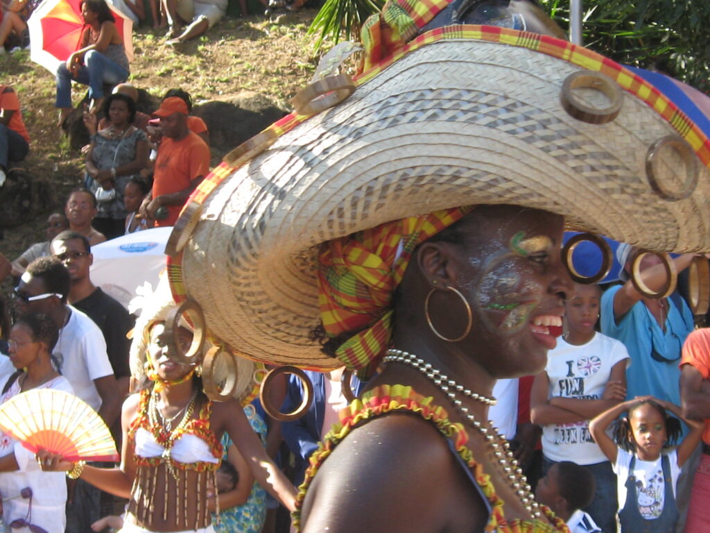 Week-end à Marie-Galante Défilé carnavalesque