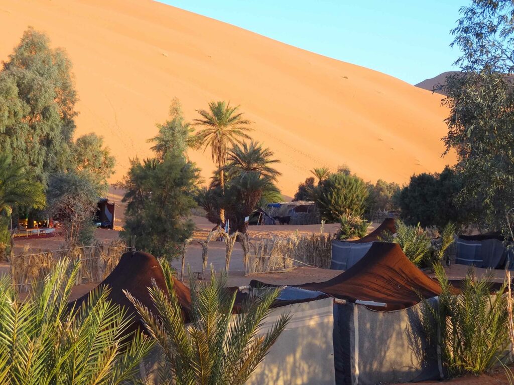 Maroc : road trip inoubliable Campement berbère à Merzouga