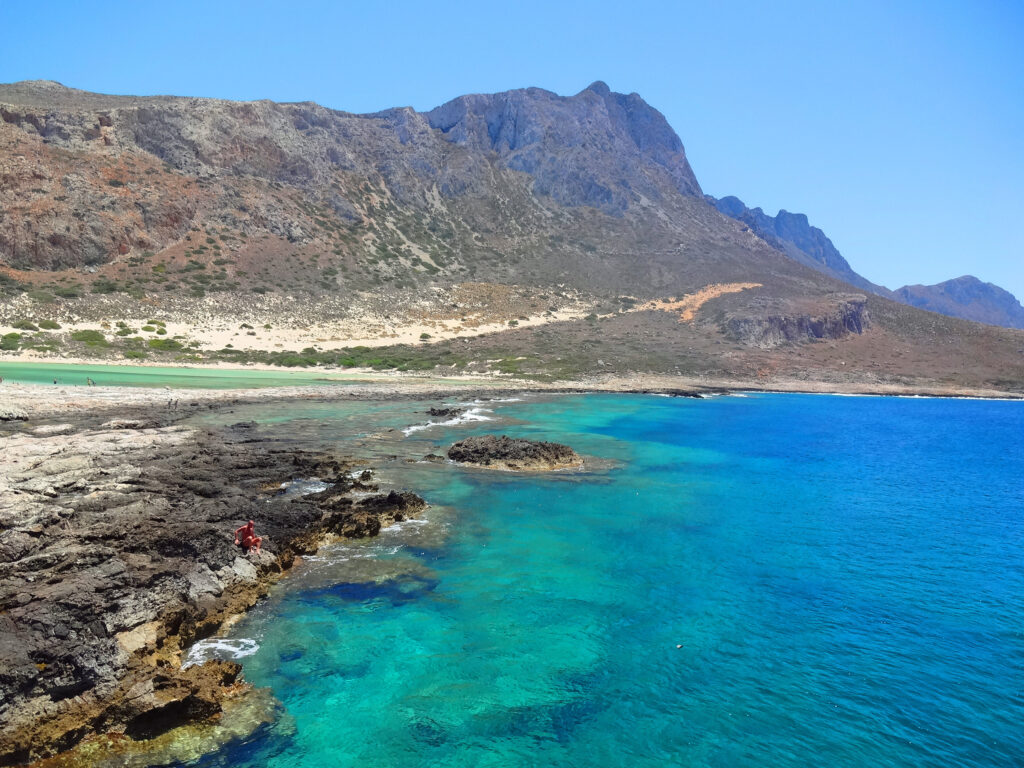 Que faire en Crète en une semaine Eaux cristallines lagon de Balos