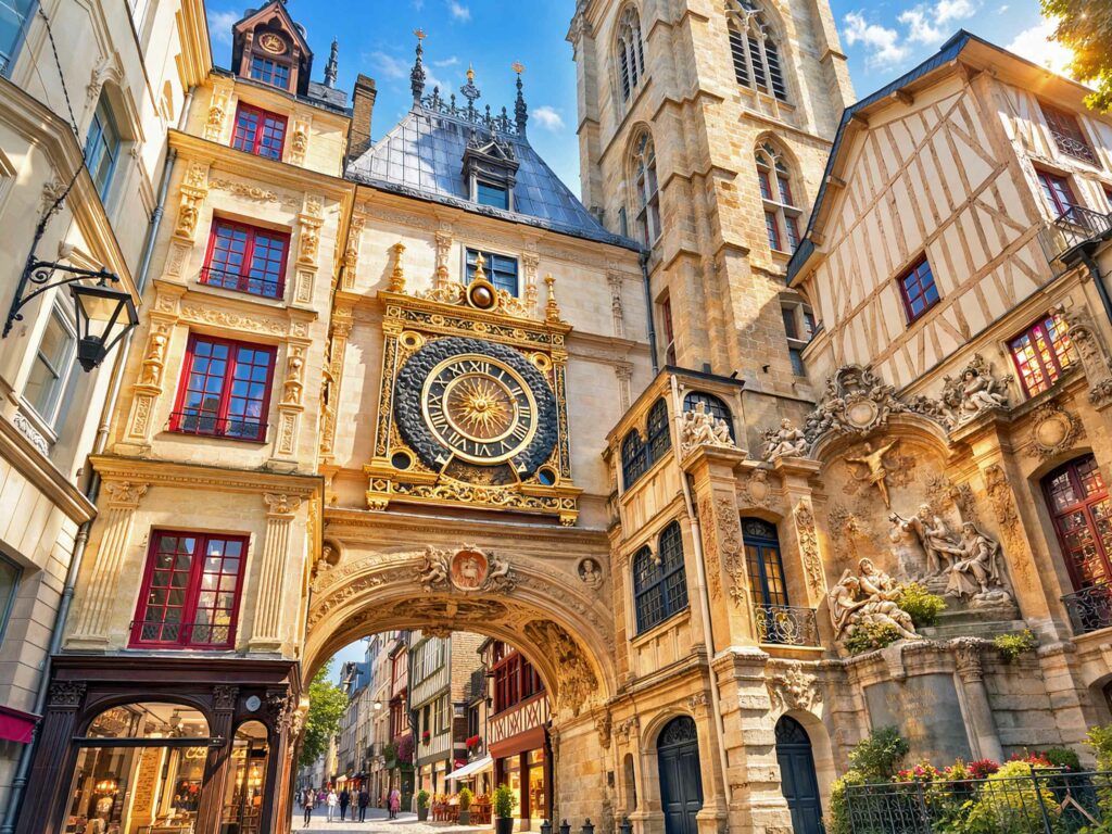 Visite guidée de Rouen :  Le Gros-Horloge
