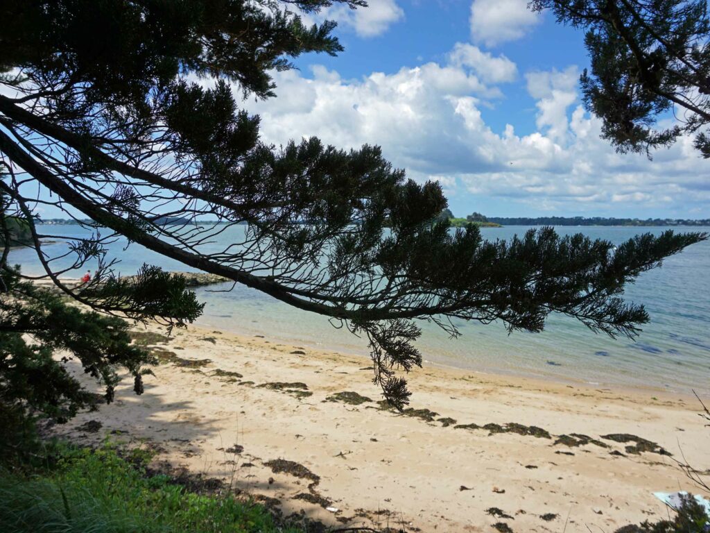 Week-end sur l'Ile aux Moines : Plage du Rudel