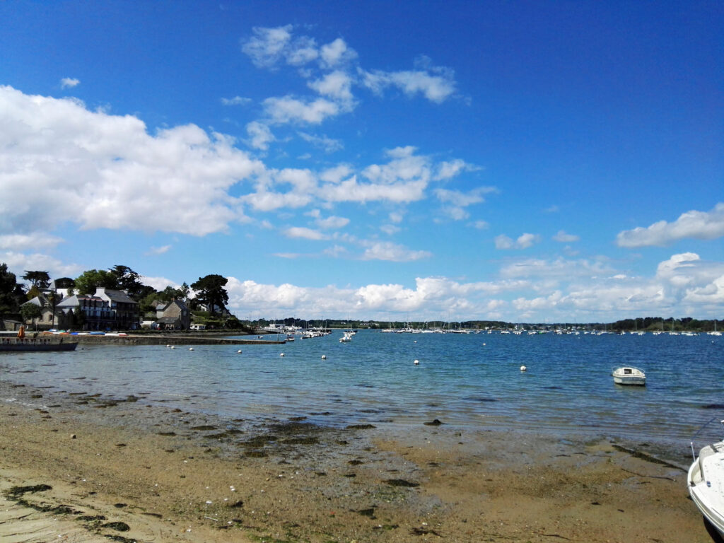 Week-end sur l'Ile aux Moines : plage du port Miquel