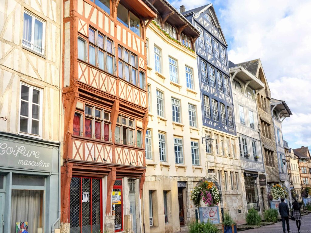 Visite guidée de Rouen :  grenier étente rue Eau de Robec