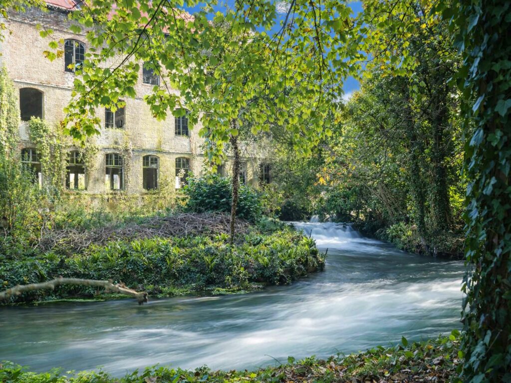 Que faire au Lac de Caniel : moulin à aube sur la Durdent