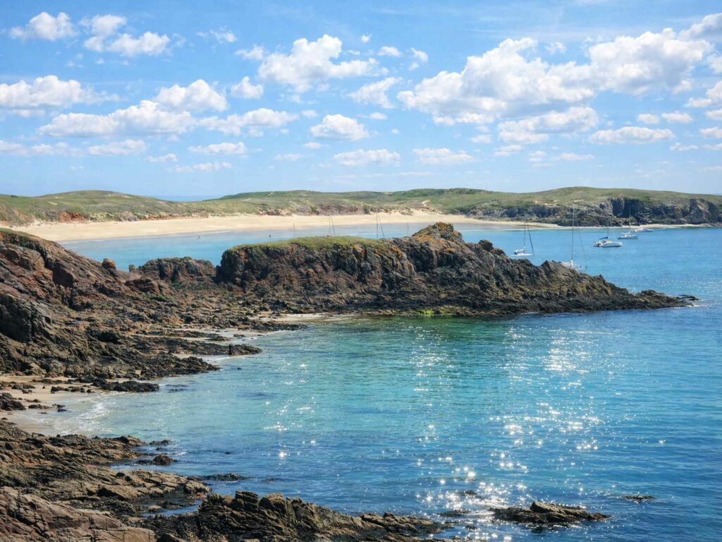 Que voir et faire à Houat : Pointe en Tal et Treac'h er Gouret