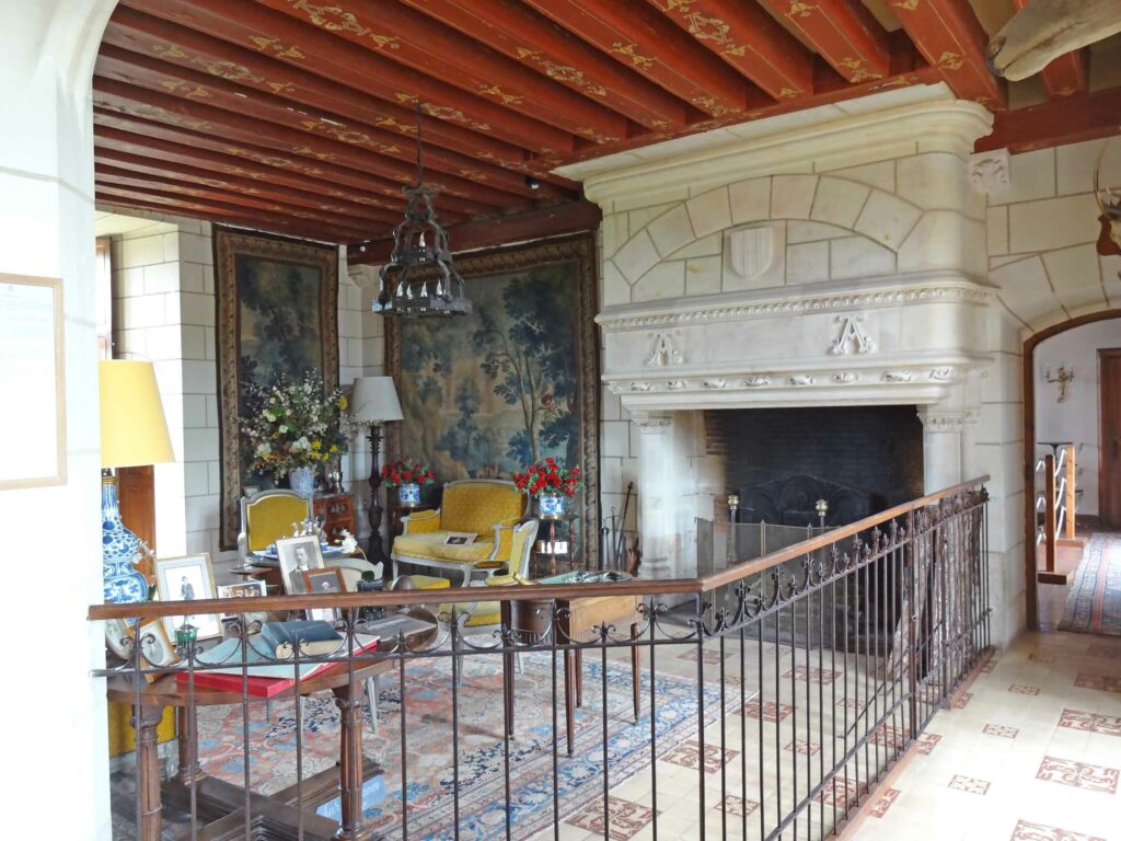 Visiter le château de Montpoupon : salle d'Amboise