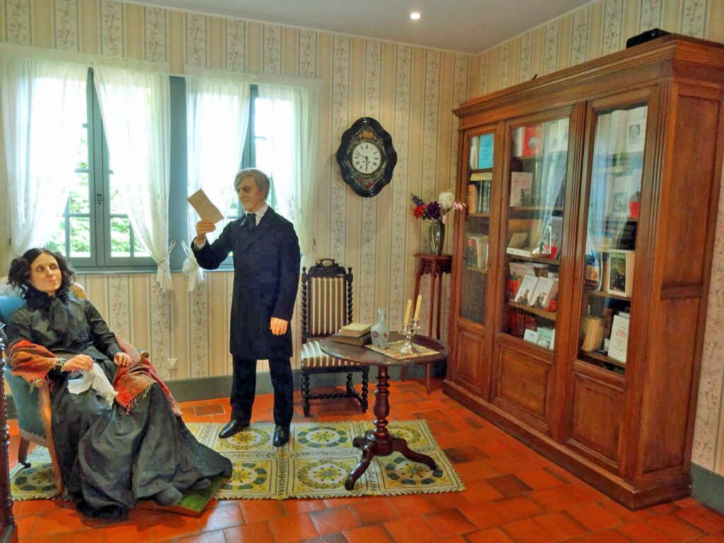 Que voir au Château de Vascoeuil : cabinet de Jules Michelet