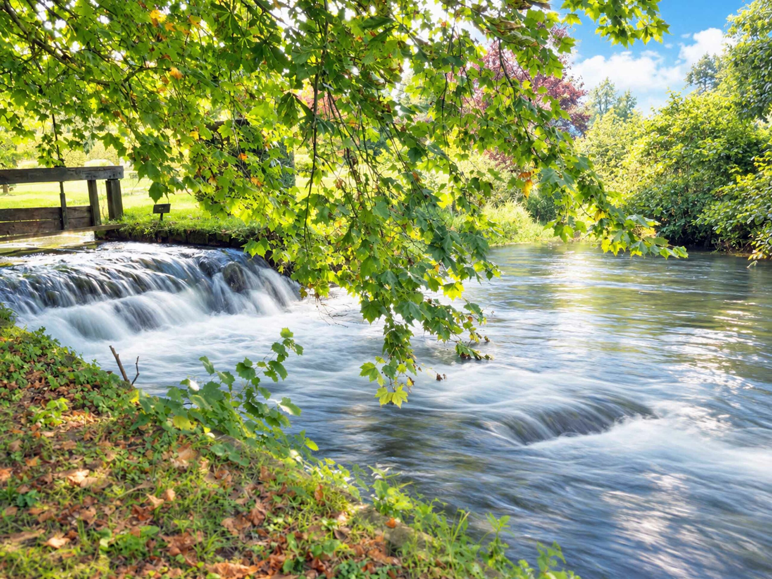 Cascade sur le Crevon