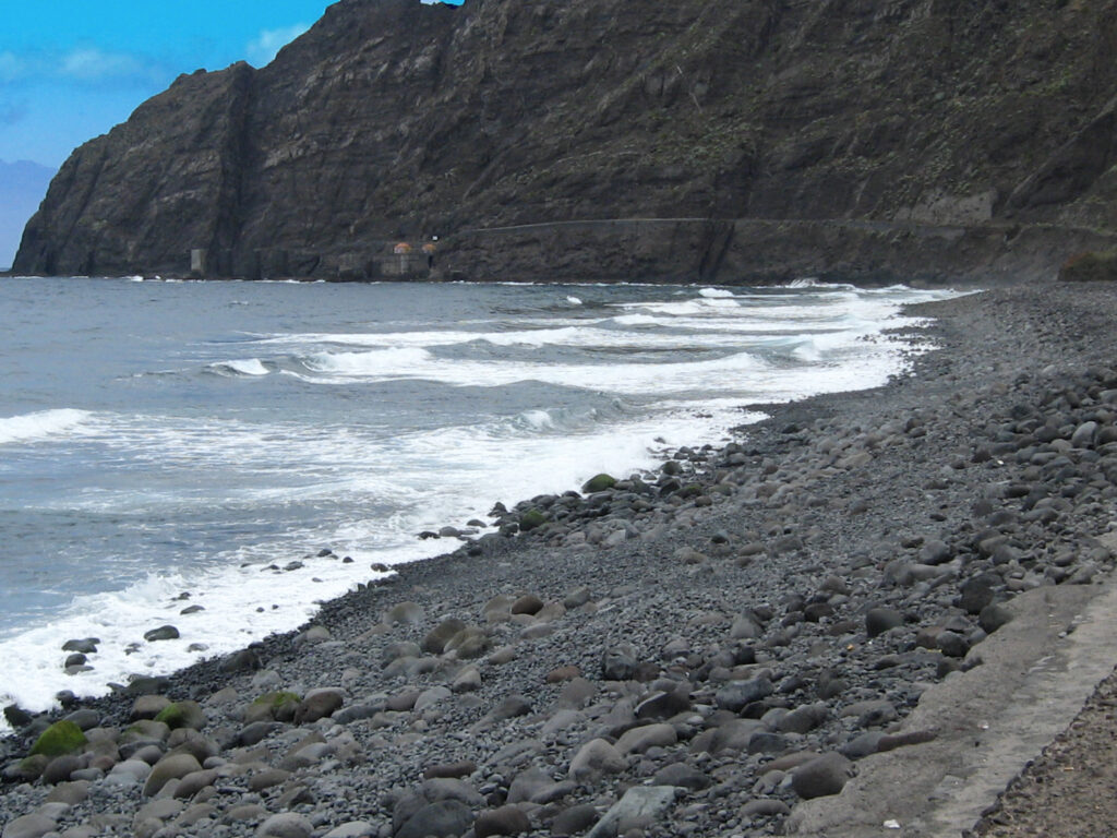 Une semaine à Tenerife  Crique de sable noir