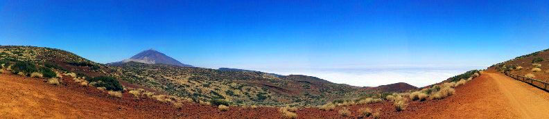 Une semaine à Tenerife Le soir descend sur Le Teide