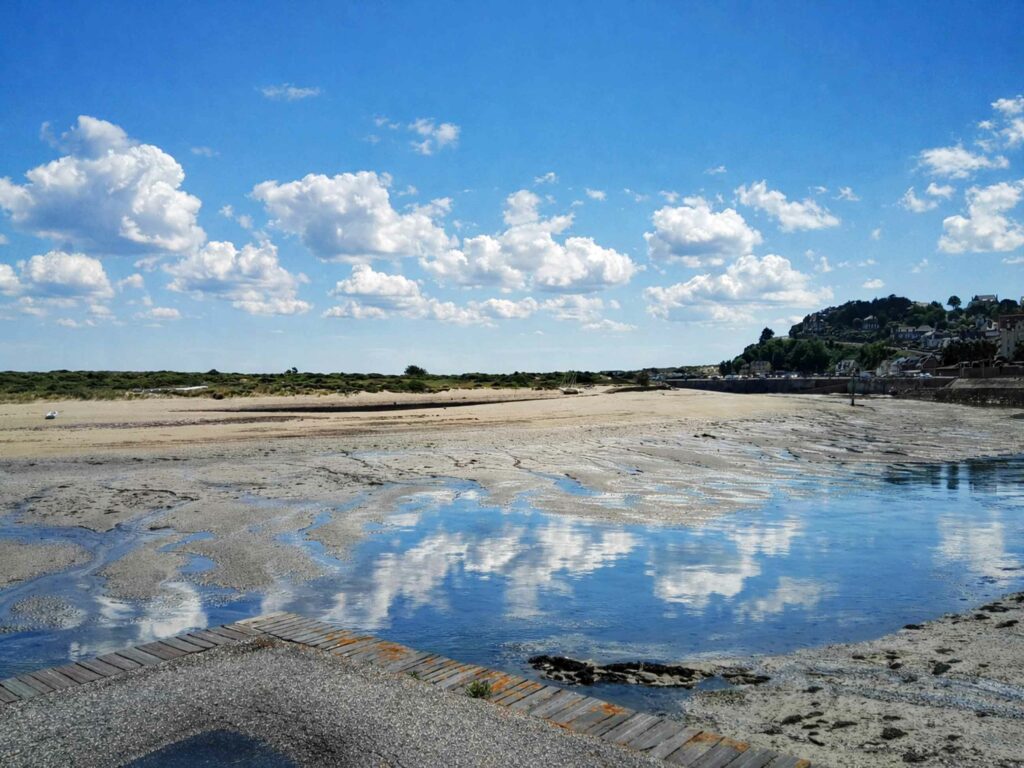 Séjour dans l'ouest Cotentin : marée basse dans le Cotentin