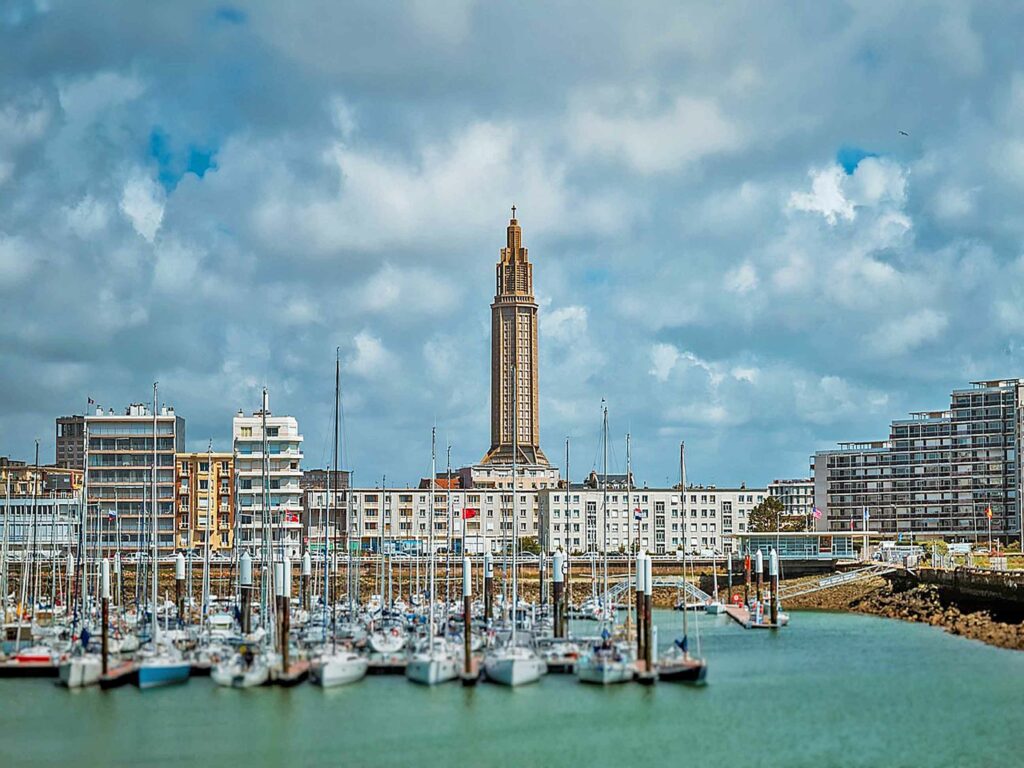 Week-end sur la Côte d'Albâtre : port de plaisance du Havre