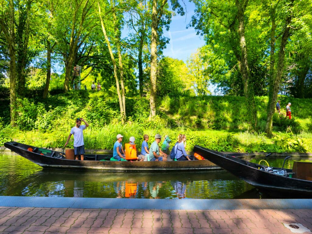 Découvrir les Hortillonnages d'Amiens : visite guidée en barque à cornet