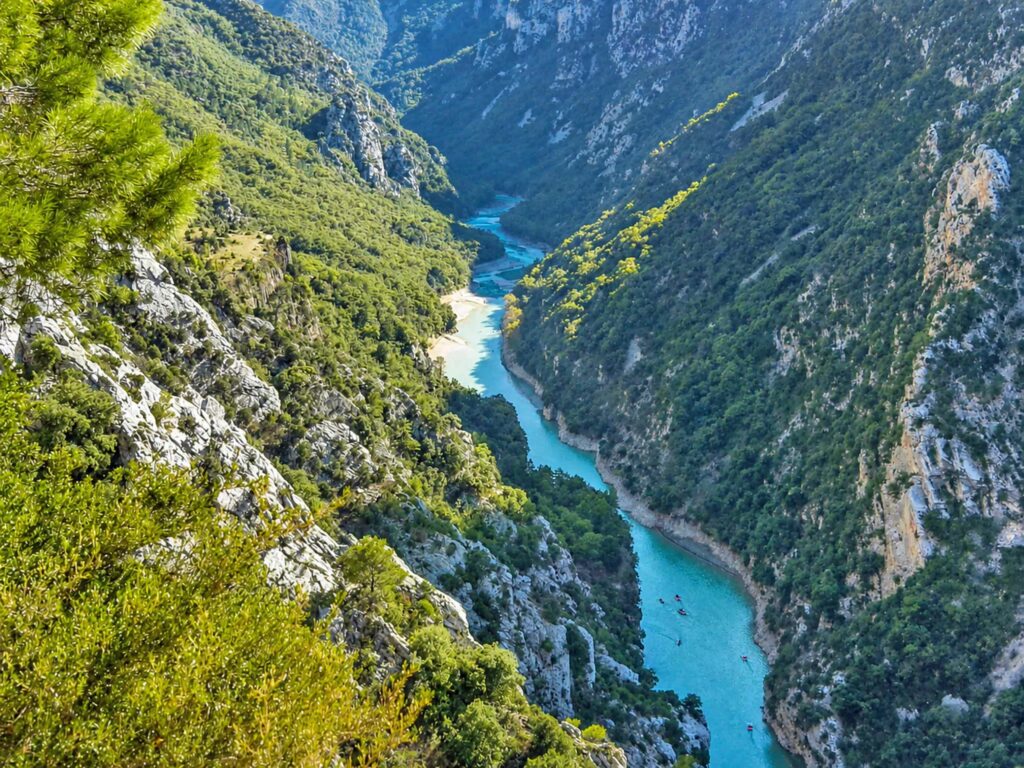 Road trip provençal : la rivière Verdon dans la faille du grand canyon
