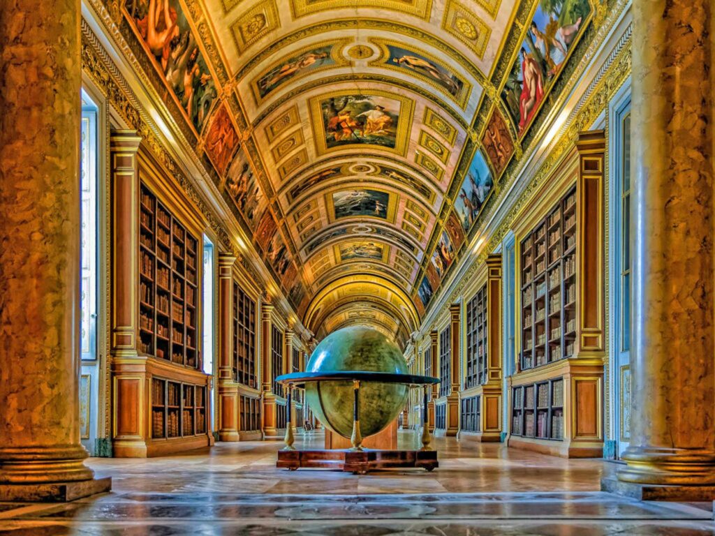 Visiter le Château de Fontainebleau : galerie François Ier