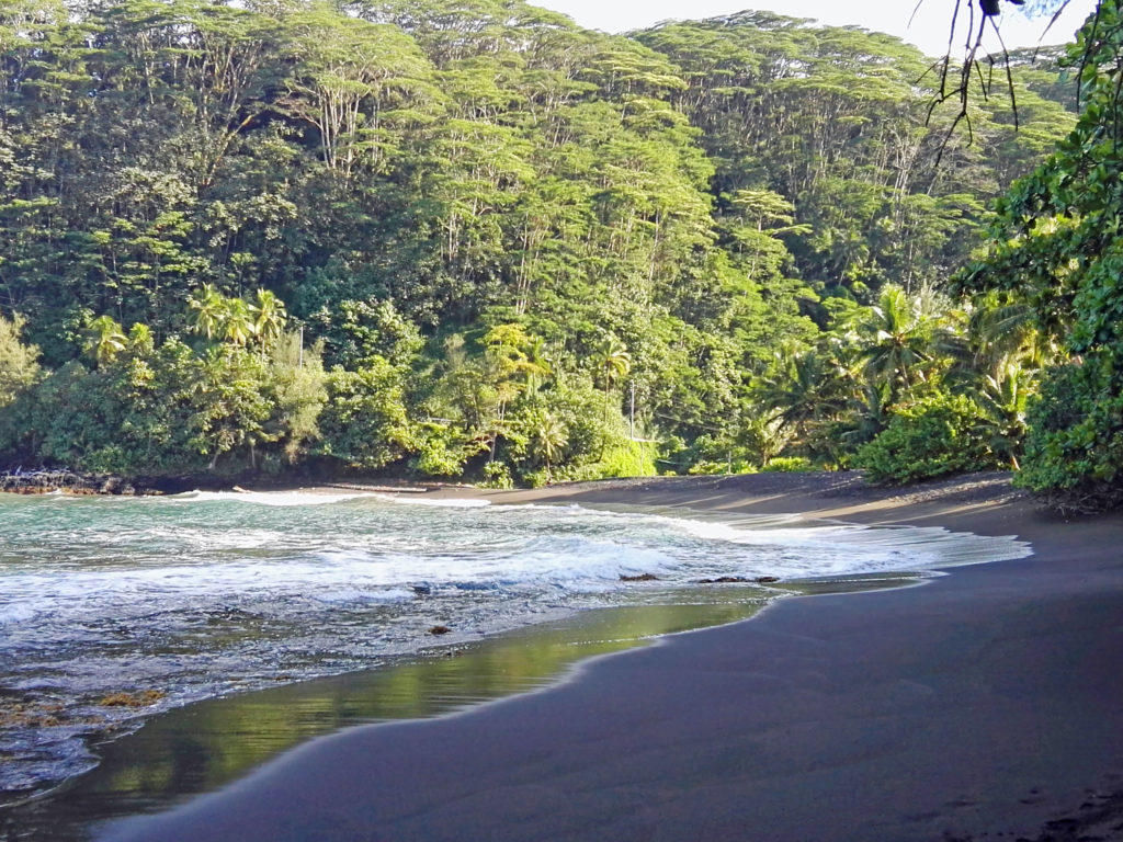 week end à Tahiti Plage de Tiarei