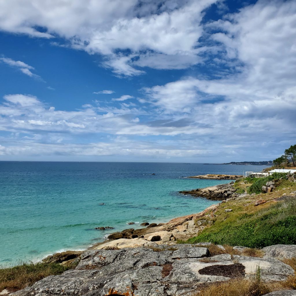 La pointe O Grove dans la ria de Arousa