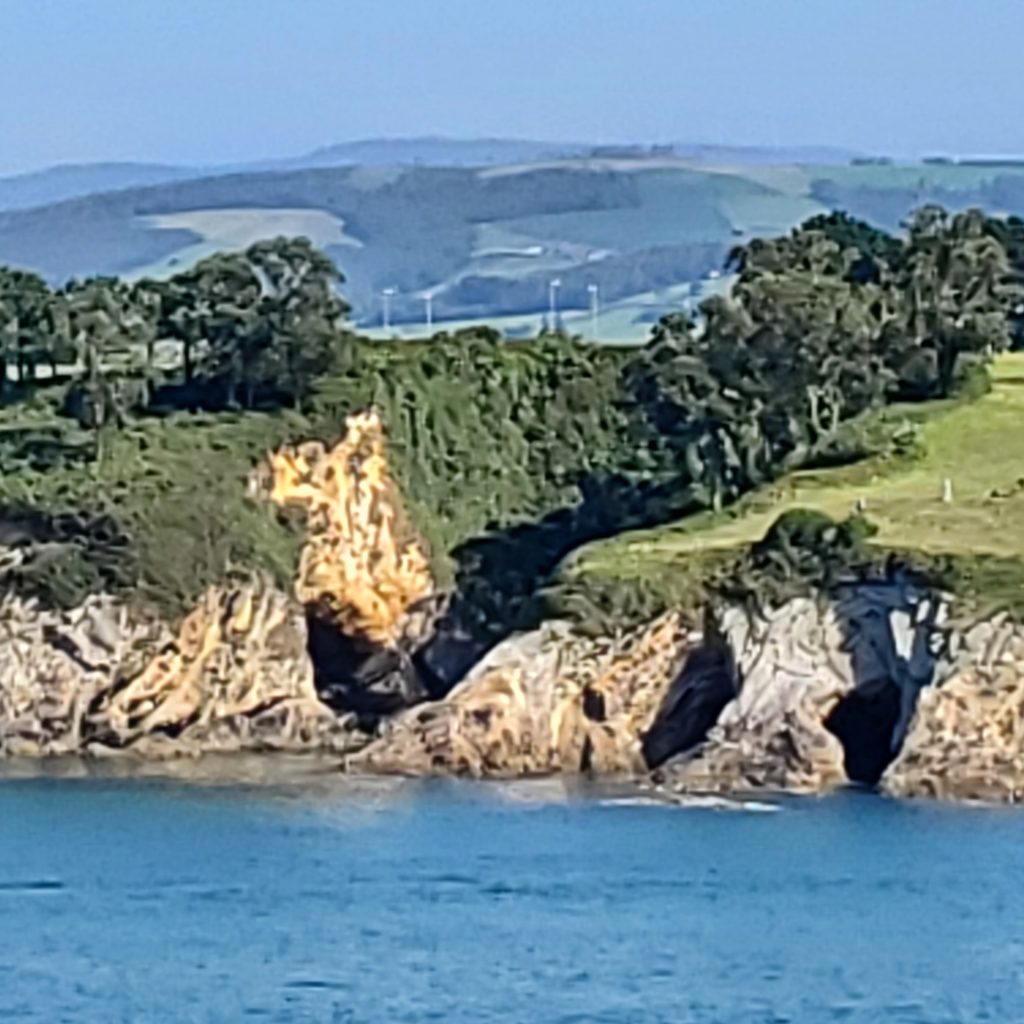 Vue sur les côtes asturiennes