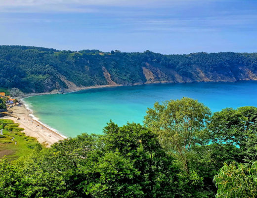 Concha de Artedo dans les Asturies en Espagne