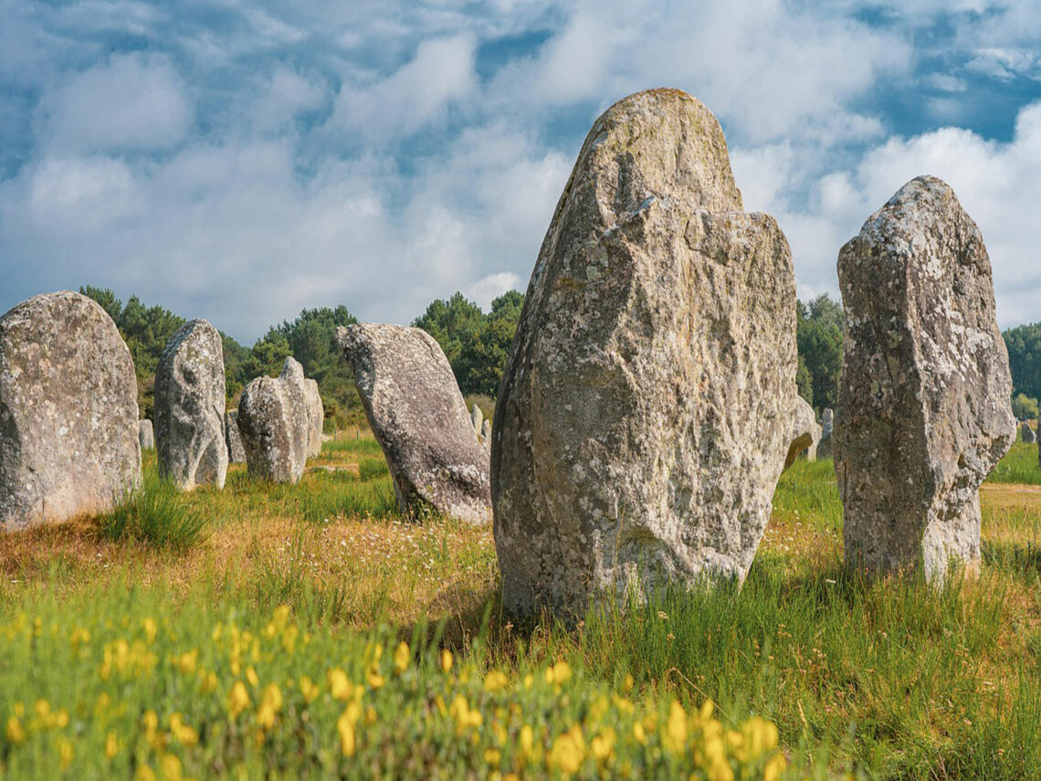 Mégalithes de Carnac en Bretagne