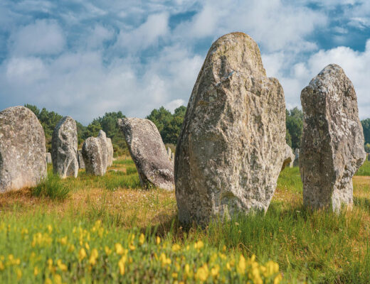 Mégalithes de Carnac en Bretagne