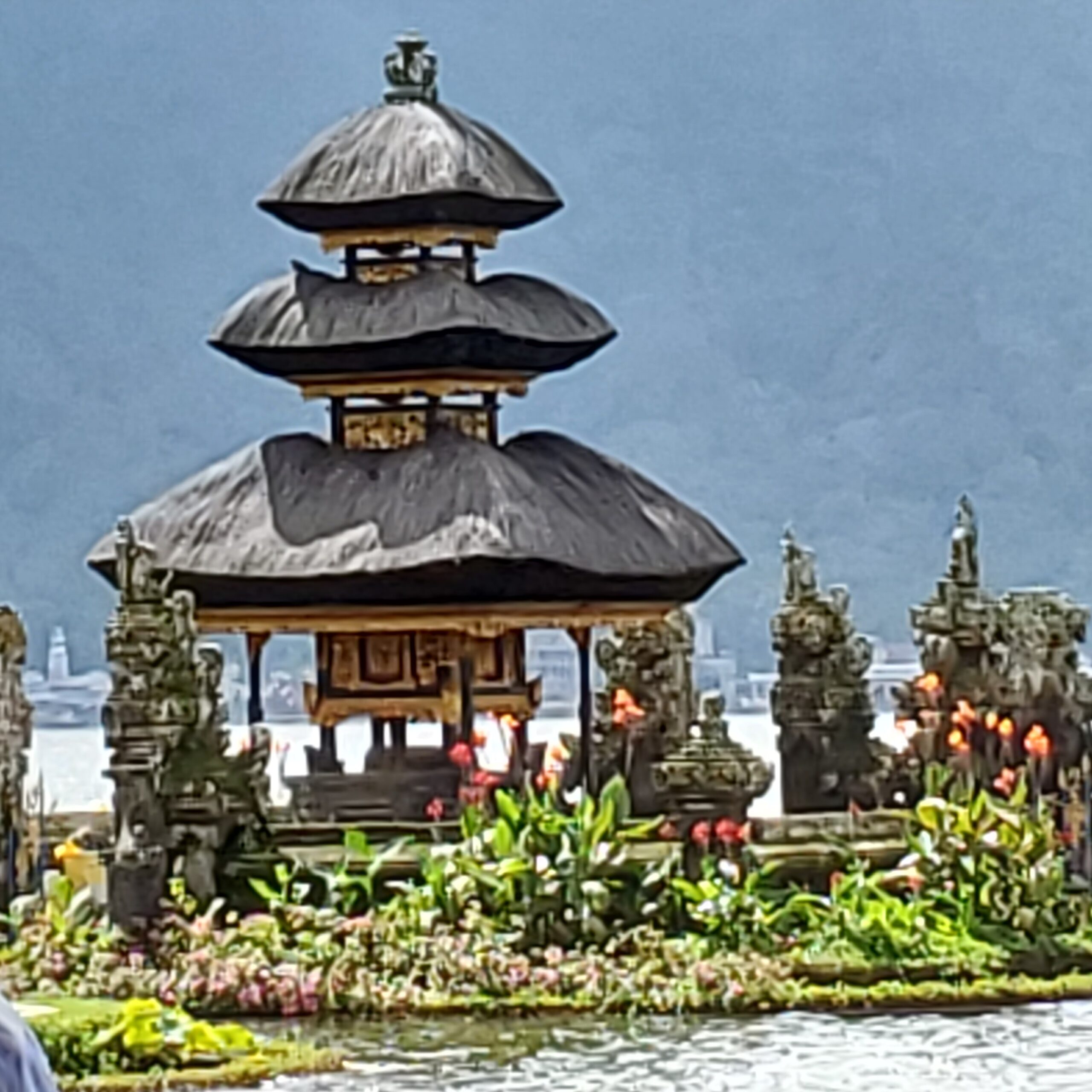 Que visiter à Bali en 10 jours. Sanctuaire à 3 niveaux au Ulun Danu Bratan